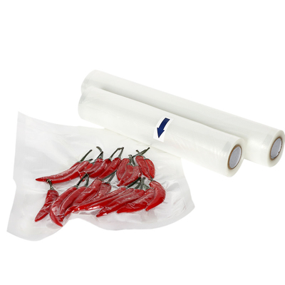 Le joint réutilisable de relief de PE PA Vscuum met en sac des sachets de vide de légumes