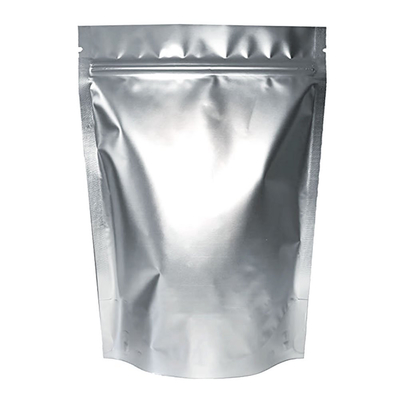 Les sacs zip-lock de Mylar d'aluminium métallique thermoscellable tiennent le stockage de nourriture de poche