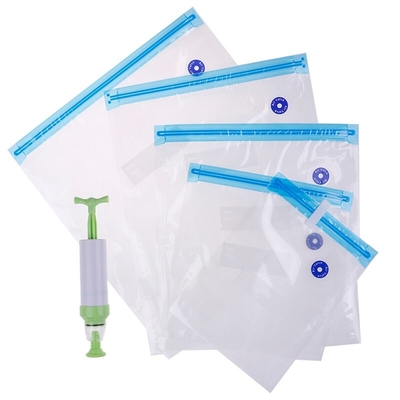 Sacs zip-lock scellés sous vide en polyéthylène Food Saver Sacs Sous Vide
