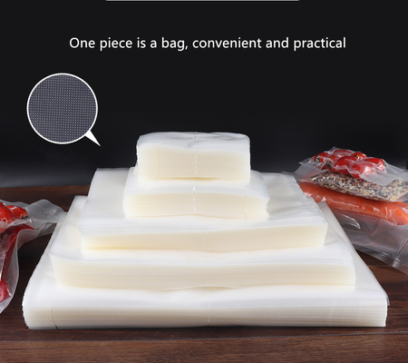 Le nylon en plastique clair de sac de vide de catégorie d'emballage alimentaire met en sac le sac de haute qualité de scelleur de vide pour la nourriture