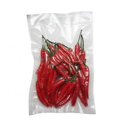 Le congélateur en nylon clair de PE de PA de poches de vide de Sous Vide d'écrous Plat le sac