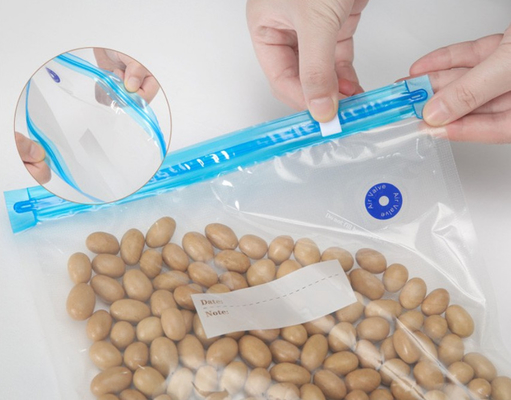Réutilisable Congélateur Sûr Sans BPA Ziplock Sous Vide Sacs Alimentaire Scellant Sous Vide