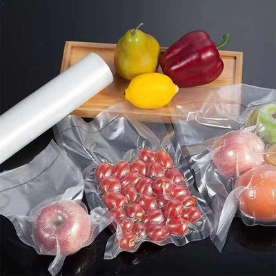 Sacs sous vide à texture d'usine sans BPA Sac de poche sous vide en relief pour économiseur de nourriture 2 rouleaux
