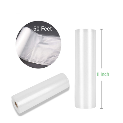 Paquet de 2 rouleaux de sacs sous vide en relief en nylon sans BPA pour le stockage des aliments