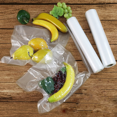 Paquet de 2 rouleaux de sacs sous vide en relief en nylon sans BPA pour le stockage des aliments