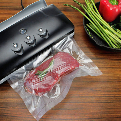 Le scellant sous vide de relief en plastique transparent de SGS met en sac des écrous d'emballage de petits pains