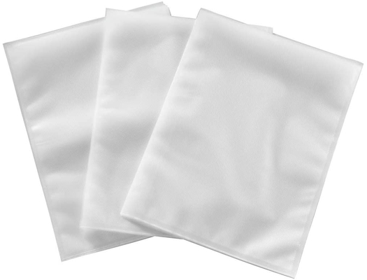 Le vide alimentaire transparent de QS met en sac le stockage scellable de nourriture en nylon 17cm*25cm