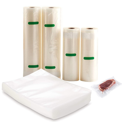 La poche de vide d'ODM d'OEM met en sac le scelleur de relief étanche à l'humidité transparent Rolls