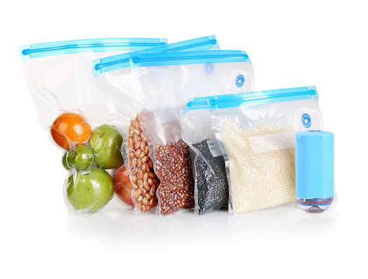 Sacs scellés Uarter Vacuum Food Bags Réutilisable Meat Saver Sous Vide