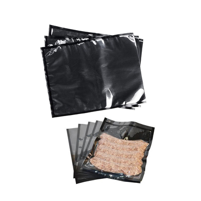 Le scelleur sous vide noir en nylon met en sac 5MIL pour le coffre-fort de congélateur d'emballage de sous vide de nourriture