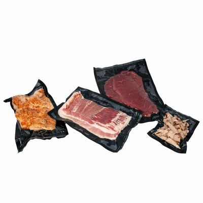 Sous Vide gravant tout le joint en refief hermétique noir met en sac la marque d'OEM pour des écrous de noyaux