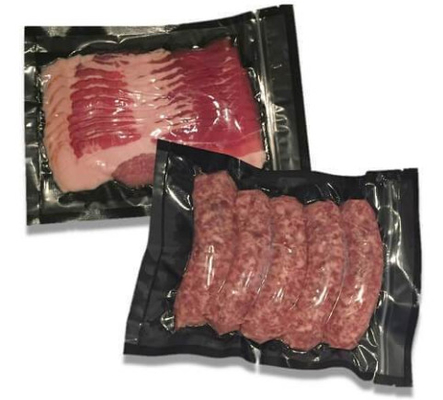 Joint hermétique clair/noir de graver met en sac l'entreposage de légumes libre de viande de Bpa