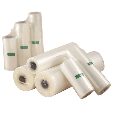 Emballage de relief transparent fait sur commande de catégorie comestible de Rolls de scelleur de vide