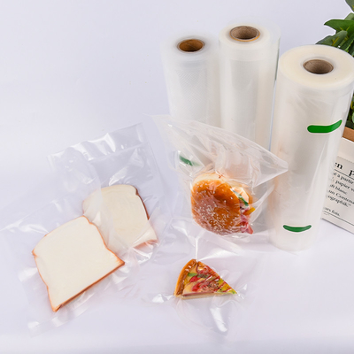 Les sacs à cuire libres du congélateur BPA de Sous Vide ont gravé le stockage en refief de scelleur de vide