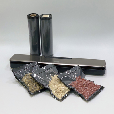 Le petit pain noir de joint hermétique de la chaleur précoupée a gravé le scelleur en refief Rolls de vide