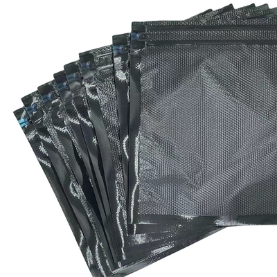 La fermeture éclair en plastique de joint hermétique de ménage de PA met en sac les sacs fermés sous vide de nourriture réutilisable