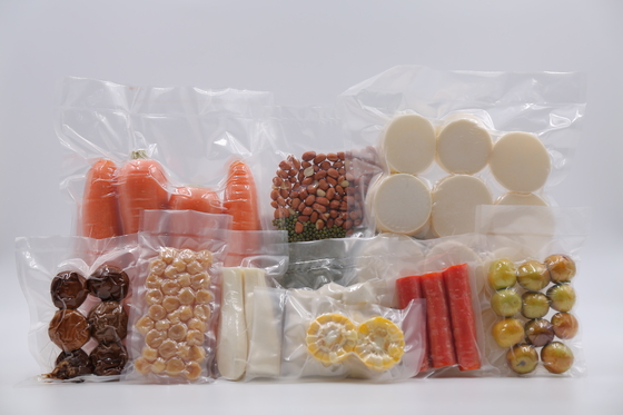 La nourriture végétale texturisée de scelleur de vide de GV de stockage met en sac Hih transparent