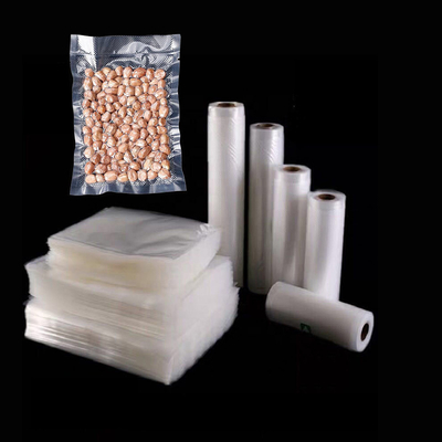 Le joint libre d'épargnant de nourriture d'emballage en plastique de BPA gravent des sacs en refief de scelleur de vide de rouleau d'emmagasinage