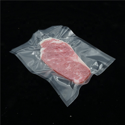 Pochettes sous vide en nylon d'emballage alimentaire de petit pain en plastique de joint de vide de relief par CE