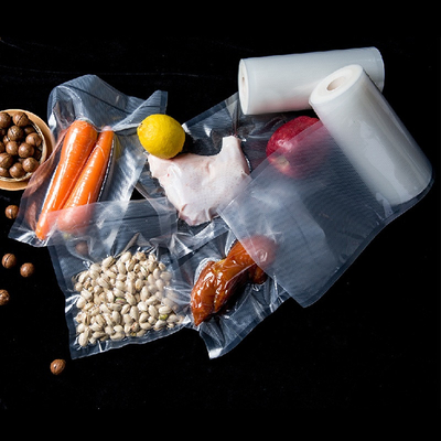 Le joint réutilisable de relief de PE PA Vscuum met en sac des sachets de vide de légumes