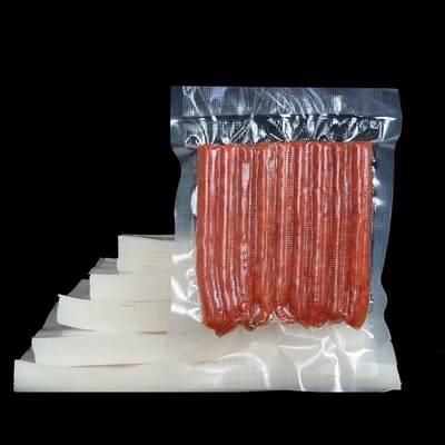 Sacs en plastique de relief de nourriture de vide de PE de sacs de vide de Sous Vide pour la viande surgelée