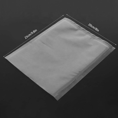 Le PE de poches de nourriture de scelleur de vide de joint d'OEM 3 a donné à des sacs une consistance rugueuse de scelleur de vide