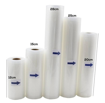 Rouleaux de scellage sous vide Sacs de scellage sous vide en relief thermoscellés sans BPA