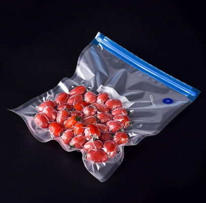 Serrure à glissière réutilisable de sac d'économie d'espace de joint de vide avec la pompe à air