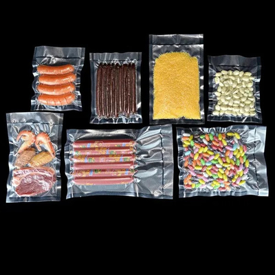 Scellant sous vide en nylon plastique Sacs alimentaires Fabricant de sacs sous vide en relief