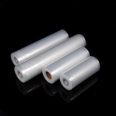 Poches sous vide thermoscellées Rouleaux de sacs en plastique transparent pour économiseur d'aliments en nylon