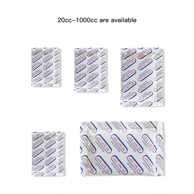Poche à long terme de papier d'aluminium de gallon d'absorbeurs d'oxygène pour le stockage de nourriture