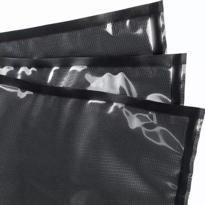 Sacs de scelleur sous vide de qualité marchande de Rolls de vide d'espace libre pré coupés noirs pour la nourriture