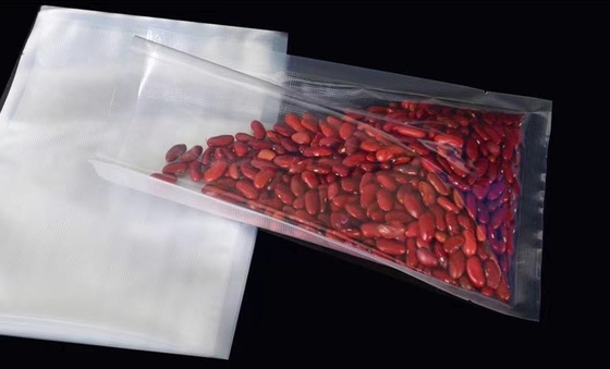 La nourriture texturisée de scelleur de vide met en sac le nylon résistant de poches de joint de vide