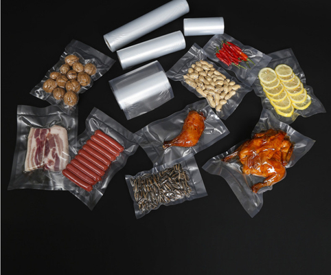 Rouleaux de scellage sous vide en relief pour le stockage des aliments Cuisson des sachets sous vide en nylon Sous Vide