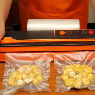 Le scellant sous vide en relief réutilisable de stockage de nourriture roule le sac de joint sous vide