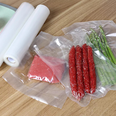 Sacs de scelleur sous vide en relief par plastique Sous Vide pour les sacs de stockage sous vide en nylon d'économiseur de nourriture