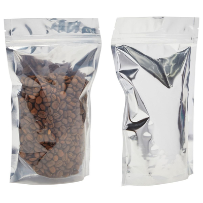 Le papier d'aluminium refermable tiennent la preuve d'odeur de stockage de nourriture de sacs de poche avec la fenêtre