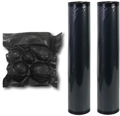 Petits pains de relief de empaquetage faits sur commande de sac de joint hermétique de soudure à chaud de noir de catégorie comestible