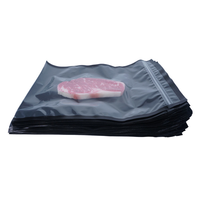 Sachet en plastique libre noir de polypropylène de tirette de sacs de vide de Sous Vide de barrière de BPA